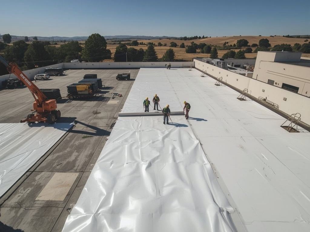 Commercial Roof Replacement in Fairfield, CA